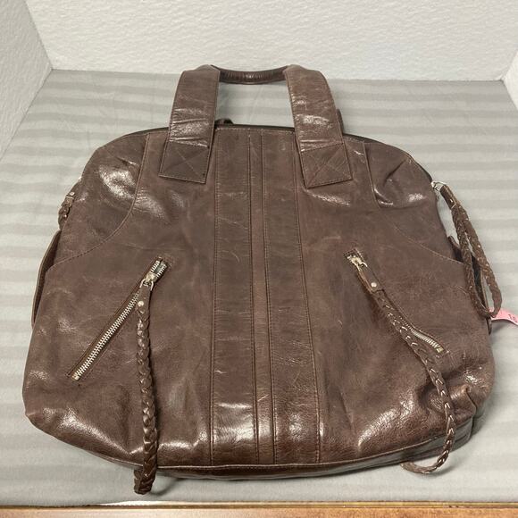 Latico Distressed Brown Leather Tote Handbag. Great Pre-Owned Condition - Picture 4 of 11